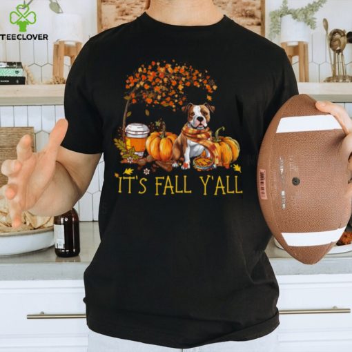 It’s Fall Y’all   Thanksgiving Pitbull Classic T Shirt