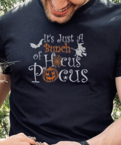 It’s Just A Bunch Of Hocus Pocus Halloween Party Funny T Shirt