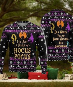 It’s Just A Bunch Of Witches Ugly Christmas Sweater