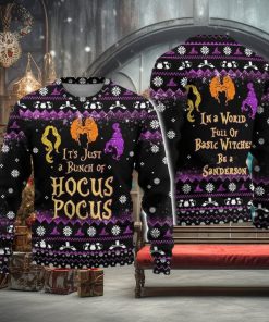 It’s Just A Bunch Of Witches Ugly Christmas Sweater
