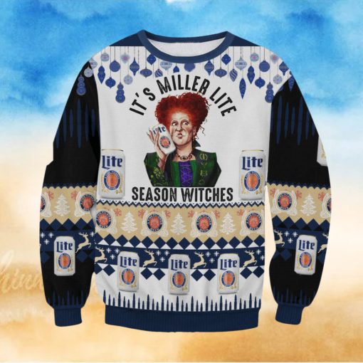 It’s Miller Lite Knitting Pattern Ugly Christmas Sweater