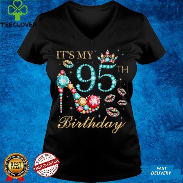 It’s My 95th Birthday Cute 95 Years Old Birthday Queen Tank Top