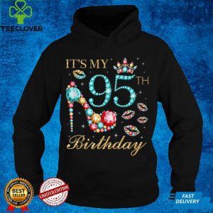 It's My 95th Birthday Cute 95 Years Old Birthday Queen Tank Top