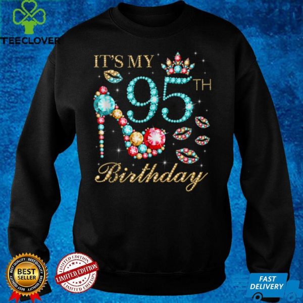 It’s My 95th Birthday Cute 95 Years Old Birthday Queen Tank Top