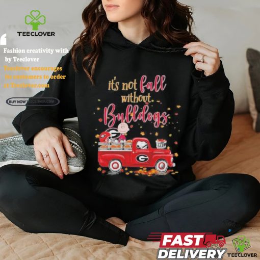 It’s Not Fall Without Peanuts Characters X Georgia Bulldogs Shirt