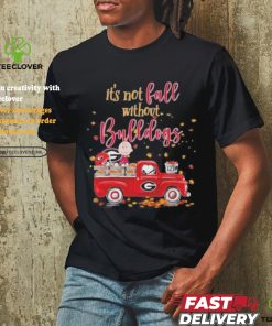 It’s Not Fall Without Peanuts Characters X Georgia Bulldogs Shirt