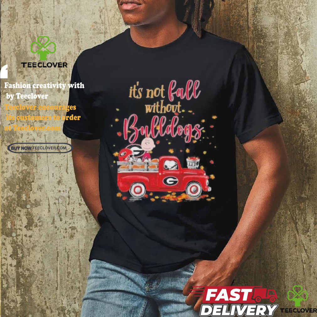 It’s Not Fall Without Peanuts Characters X Georgia Bulldogs Shirt It’s Not Fall Without Peanuts Characters X Georgia Bulldogs Shirt