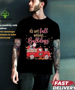 It’s Not Fall Without Peanuts Characters X Georgia Bulldogs Shirt