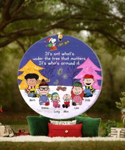 It’s Not What’s Under The Tree That Matters Ornament Christmas