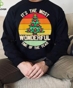 It’s The Most Wonderful Time Of The Year Christmas Tree Xmas Vintage Shirt