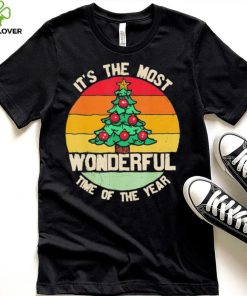 It’s The Most Wonderful Time Of The Year Christmas Tree Xmas Vintage Shirt