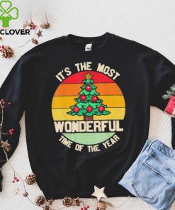 It’s The Most Wonderful Time Of The Year Christmas Tree Xmas Vintage Shirt