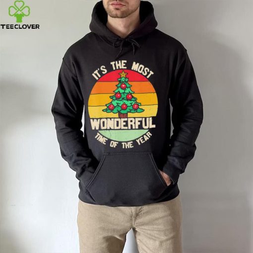 It’s The Most Wonderful Time Of The Year Christmas Tree Xmas Vintage Shirt