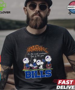 It’s The Most Wonderful Time Of The Year Peanuts Characters X Buffalo Bills Shirt