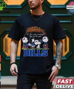 It’s The Most Wonderful Time Of The Year Peanuts Characters X Buffalo Bills Shirt