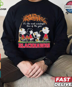 It’s The Most Wonderful Time Of The Year Peanuts Characters X Chicago Blackhawks Shirt 3 It’s The Most Wonderful Time Of The Year Peanuts Characters X Chicago Blackhawks Shirt