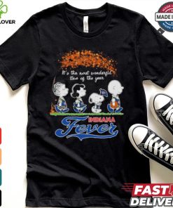 It’s The Most Wonderful Time Of The Year Peanuts Characters X Indiana Fever Shirt