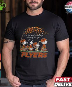 It’s The Most Wonderful Time Of The Year Peanuts Characters x Philadelphia Flyers Shirt