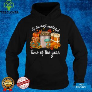 It's The Most Wonderful Time Of The Year Pumpkin Autumn Fall T Shirt
