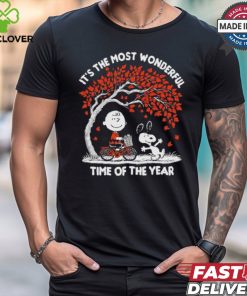 It’s The Most Wonderful Time Of The Year Snoopy Fall Shirt