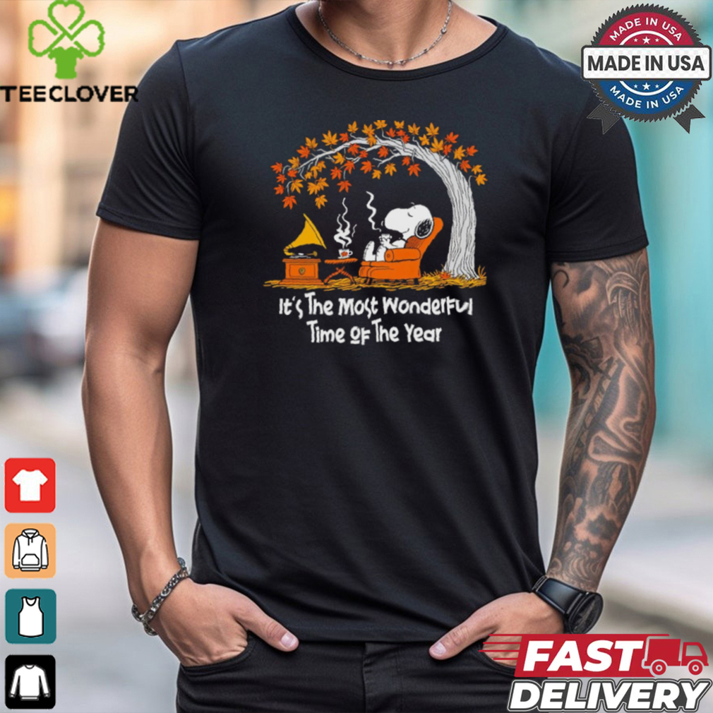 It’s The Most Wonderful Time Of The Year Snoopy Shirt It’s The Most Wonderful Time Of The Year Snoopy Shirt