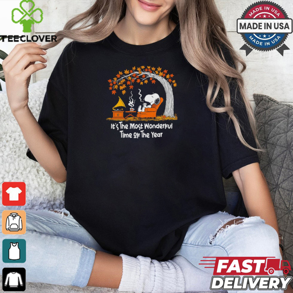 It’s The Most Wonderful Time Of The Year Snoopy Shirt It’s The Most Wonderful Time Of The Year Snoopy Shirt