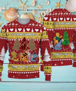 It’s The Most Wonderful Time Of The Year Winnie The Pooh Christmas Sweater