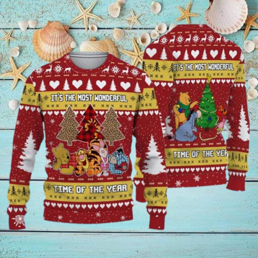 It’s The Most Wonderful Time Of The Year Winnie The Pooh Christmas Sweater