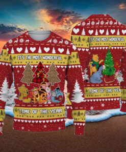 It’s The Most Wonderful Time Of The Year Winnie The Pooh Christmas Sweater