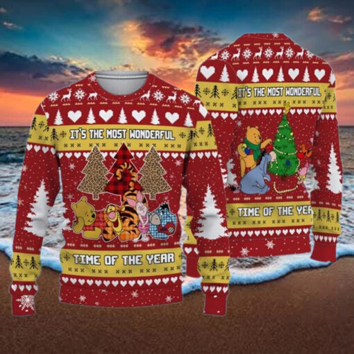 It’s The Most Wonderful Time Of The Year Winnie The Pooh Christmas Sweater