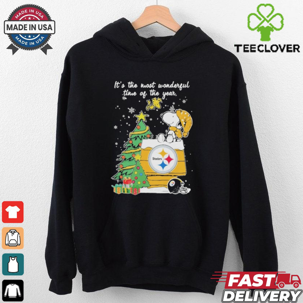 It’s The Most Wonderful Time Of The Years Peanuts Snoopy And Woodstock X Pittsburgh Steelers Merry Christmas Shirt It’s The Most Wonderful Time Of The Years Peanuts Snoopy And Woodstock X Pittsburgh Steelers Merry Christmas Shirt