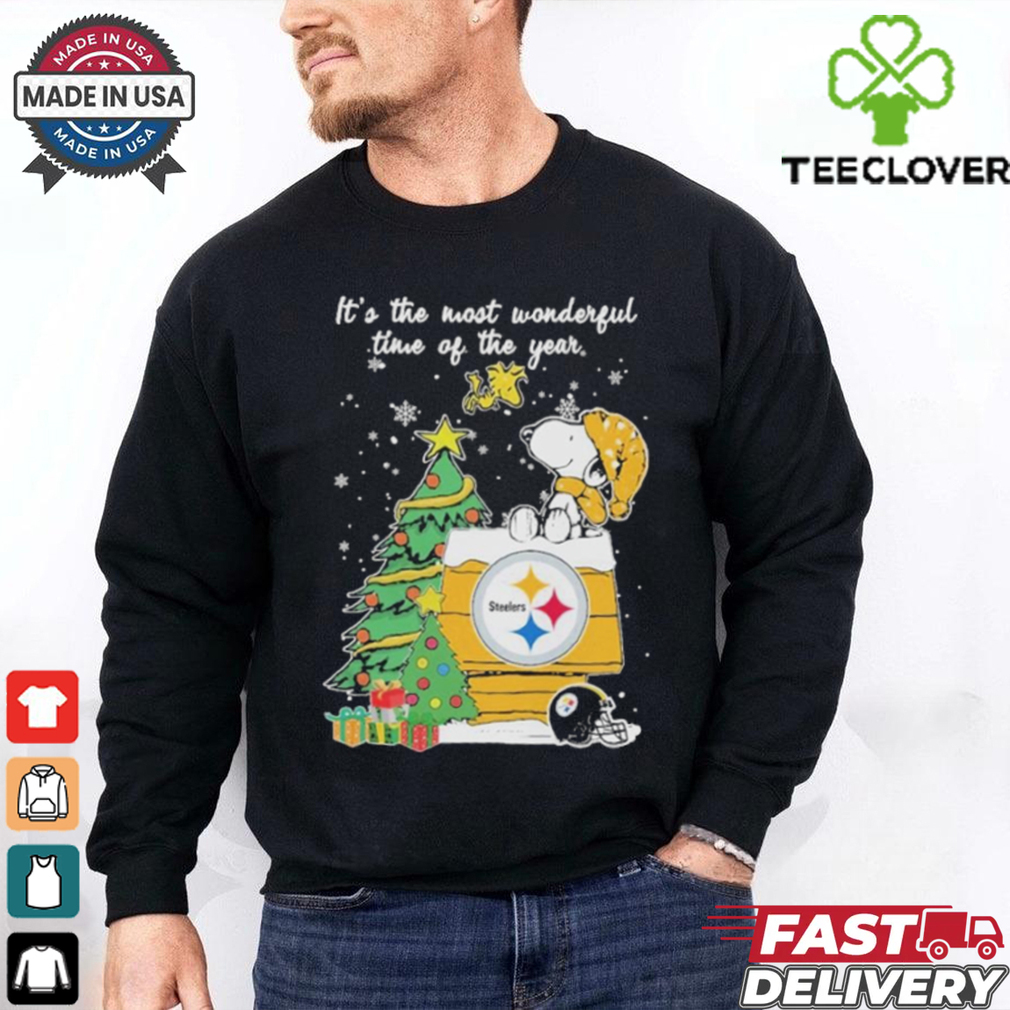 It’s The Most Wonderful Time Of The Years Peanuts Snoopy And Woodstock X Pittsburgh Steelers Merry Christmas Shirt It’s The Most Wonderful Time Of The Years Peanuts Snoopy And Woodstock X Pittsburgh Steelers Merry Christmas Shirt
