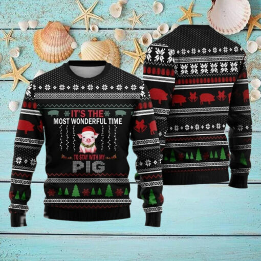 It’s The Most Wonderful Time Pig Sweater