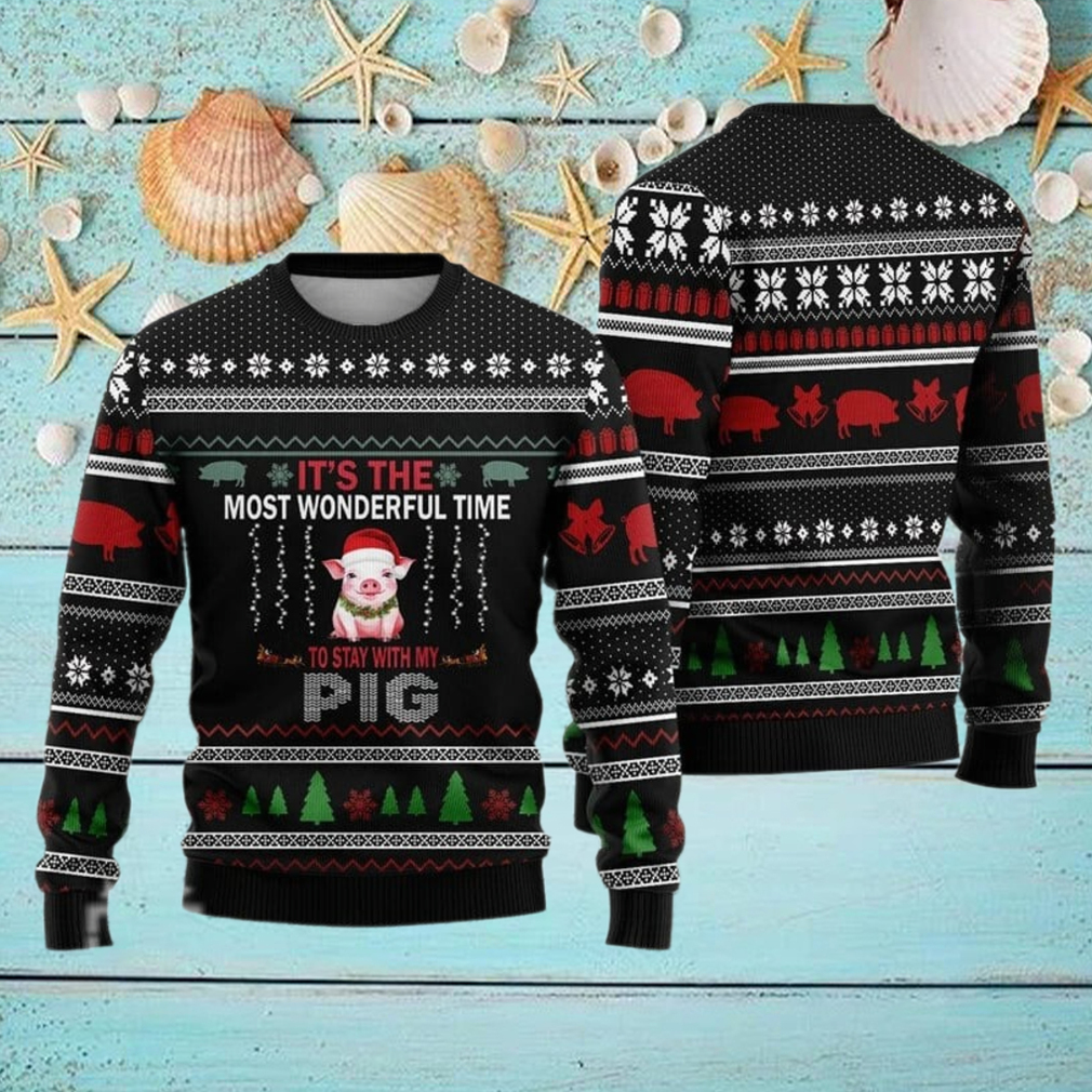 It's The Most Wonderful Time Pig Sweater It's The Most Wonderful Time Pig Sweater