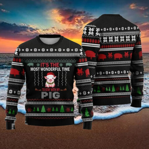 It’s The Most Wonderful Time Pig Sweater