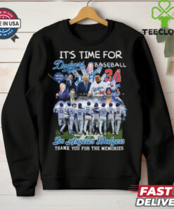 It’s Time For Dodgers Baseball Vin Scully Fernando Valenzuela Shirt