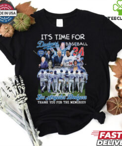It’s Time For Dodgers Baseball Vin Scully Fernando Valenzuela Shirt