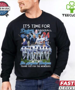 It’s Time For Dodgers Baseball Vin Scully Fernando Valenzuela Shirt