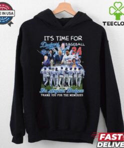 It’s Time For Dodgers Baseball Vin Scully Fernando Valenzuela Shirt