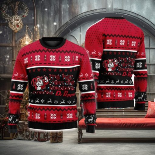 It’s Time For Dr Pepper 3D Ugly Christmas Sweater Men And Women Christmas Gift