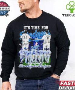 It’s Time For Fernando Valenzuela And Lasorda Los Angeles Dodgers Shirt