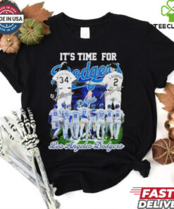 It’s Time For Fernando Valenzuela And Lasorda Los Angeles Dodgers Shirt