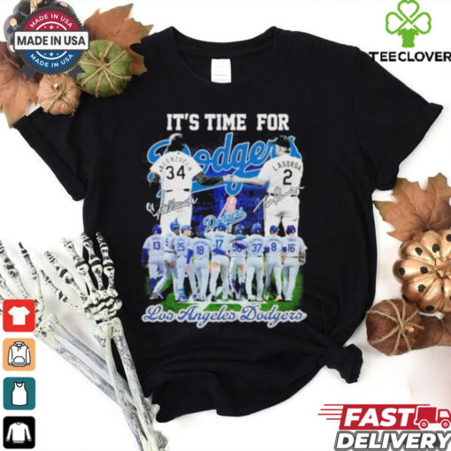 It’s Time For Fernando Valenzuela And Lasorda Los Angeles Dodgers Shirt