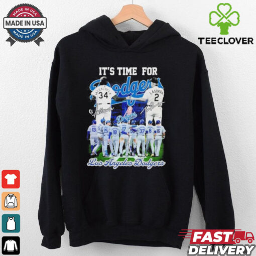 It’s Time For Fernando Valenzuela And Lasorda Los Angeles Dodgers Shirt