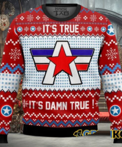 It’s True, It’s Damn True Kurt Angle Ugly Sweater