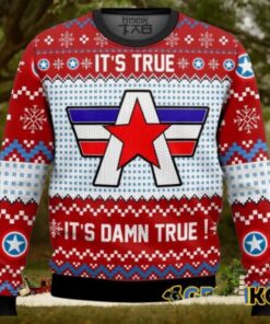 It’s True, It’s Damn True Kurt Angle Ugly Sweater