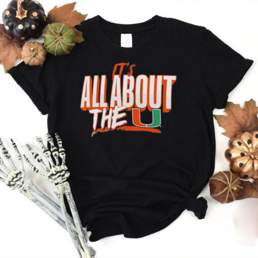 It’s all about the Miami Hurricanes field win hoodie, sweater, longsleeve, shirt v-neck, t-shirt