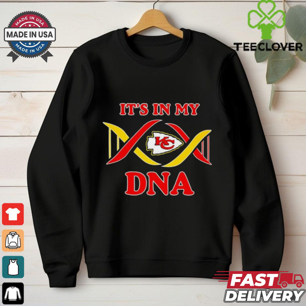 It’s in my Kansas City Chiefs DNA t shirt It’s in my Kansas City Chiefs DNA t shirt
