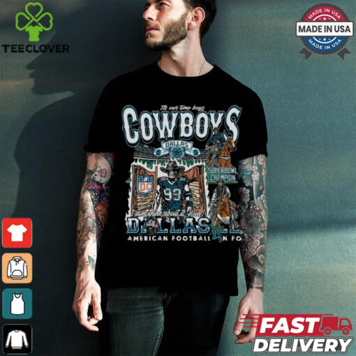 Its our time boys cowboys dallas american football champion shirt
