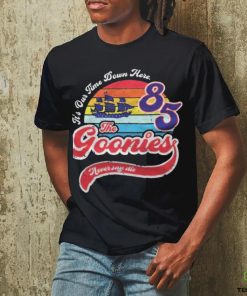 It's our time down here 85 the goonies never say die Vintage T shirt